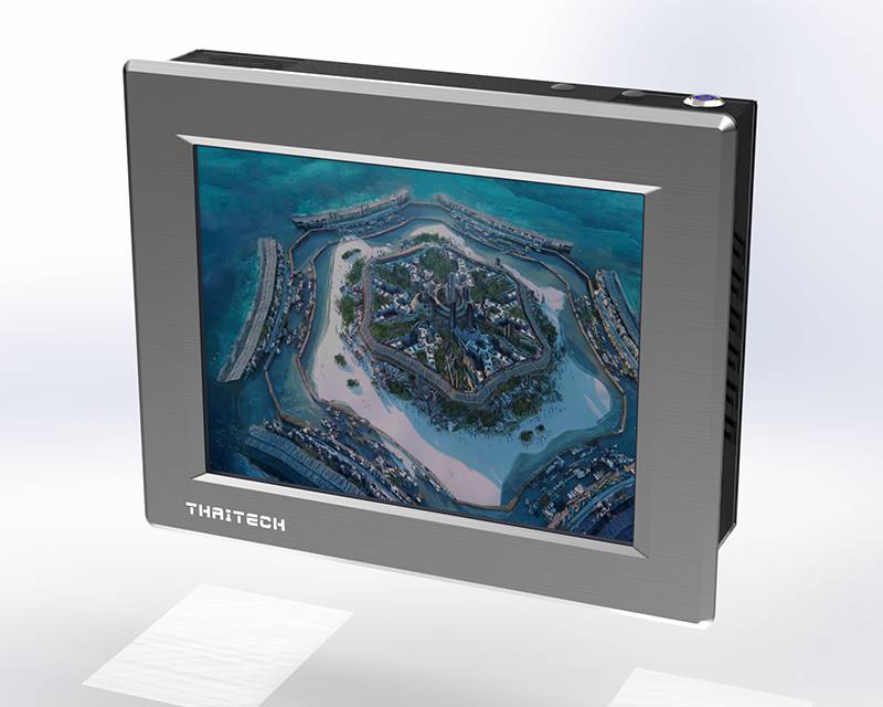 8寸工业电脑一体机 嵌入式电容屏工控显示器的卓越性能与批发优势